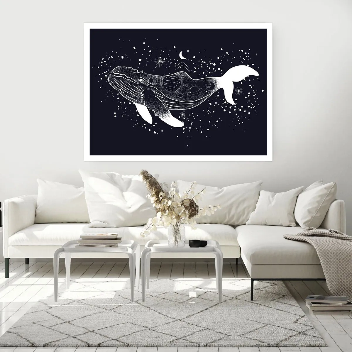 Poster - Im Ozean des Universums - 50x40 cm