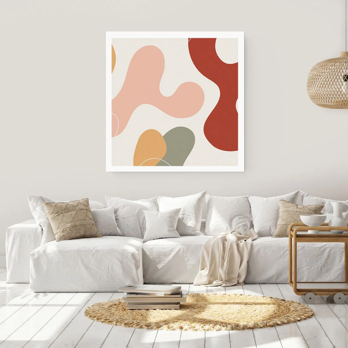 Poster - Kringel oder Schnörkel? - 30x30 cm