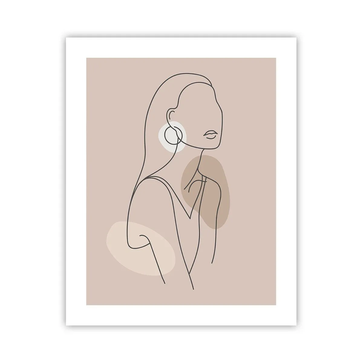 Poster - Mädchenhafte Ikone - 40x50 cm