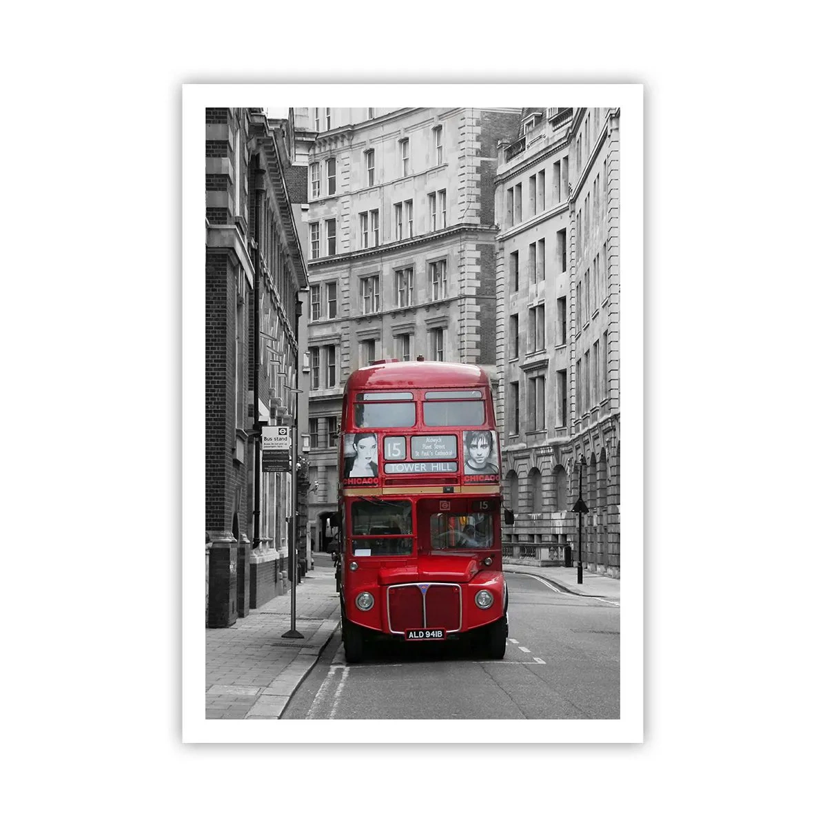 Poster - Der Alltag muss nicht grau sein - 70x100 cm