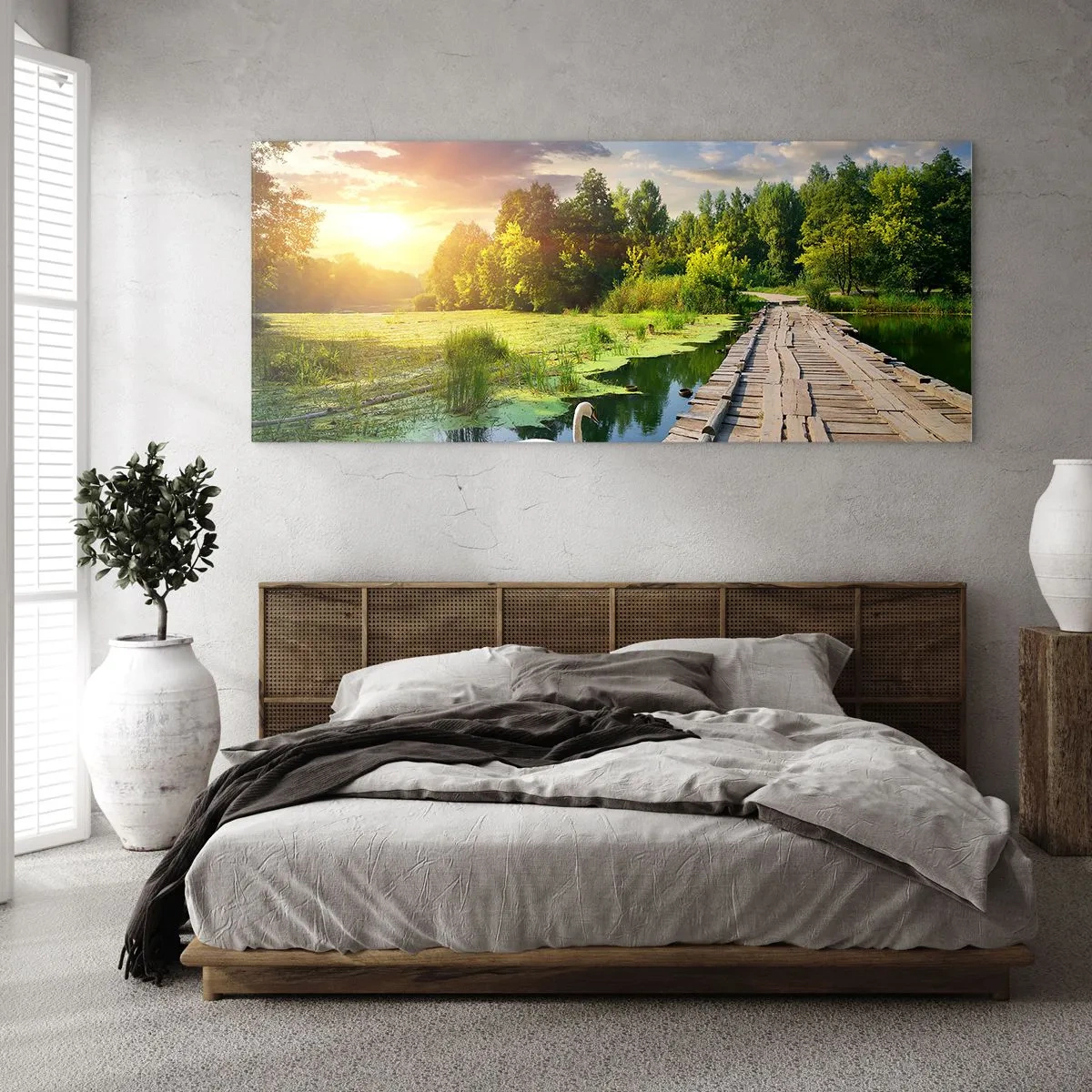 Glasbild - Bild auf glas - Sommer, Sommer überall - 100x40 cm