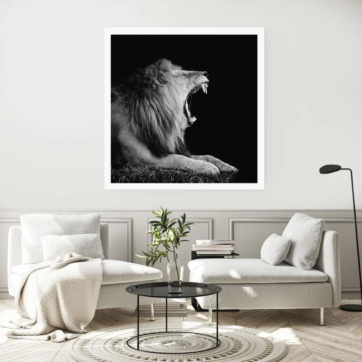 Poster - Ohne Zweifel - 50x50 cm