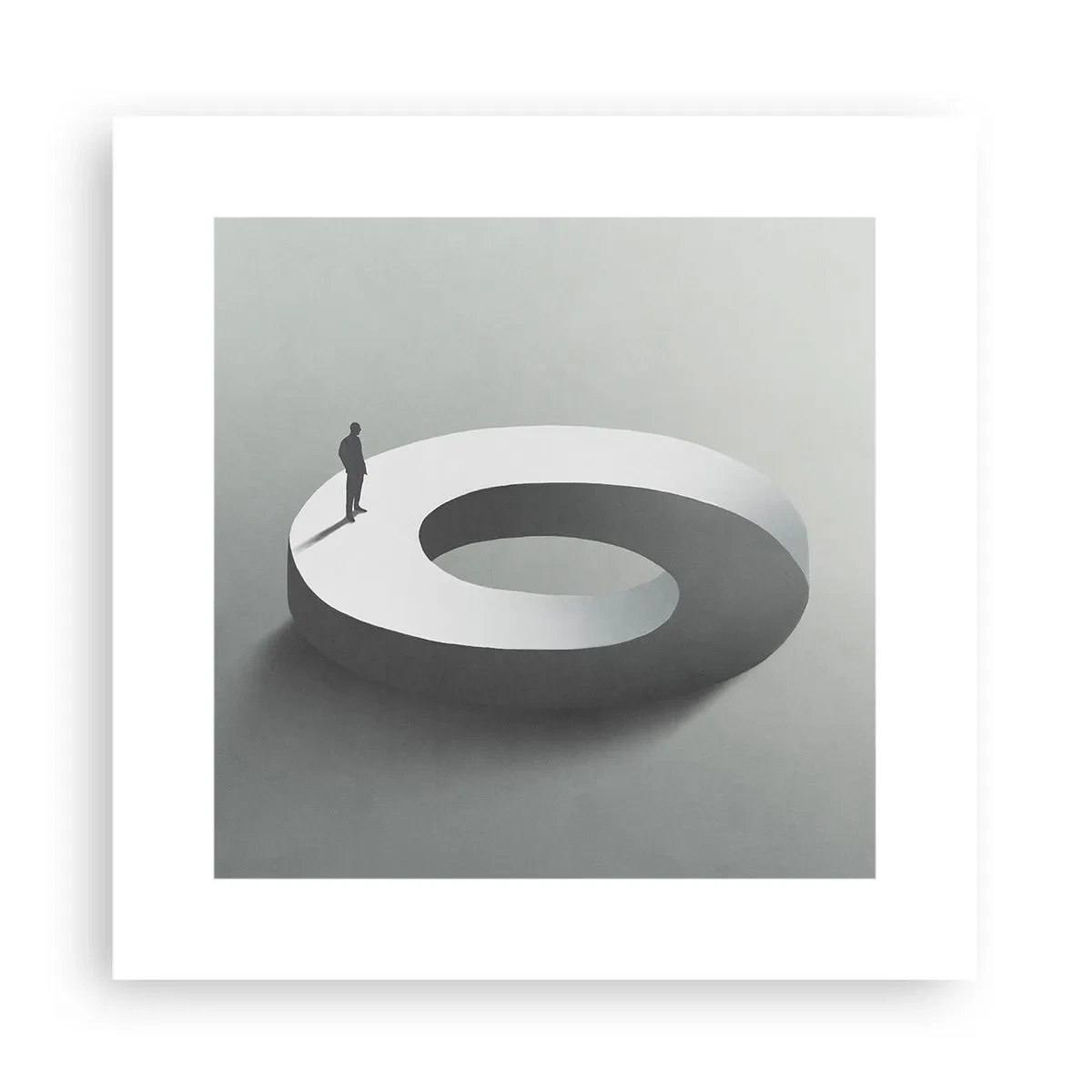 Poster - Und wie soll man davon klug werden - 30x30 cm