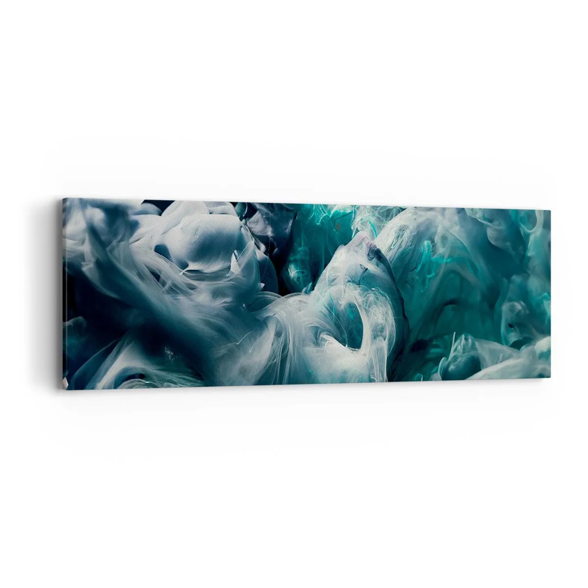 Bild auf Leinwand - Leinwandbild - Farbbewegung - 90x30 cm