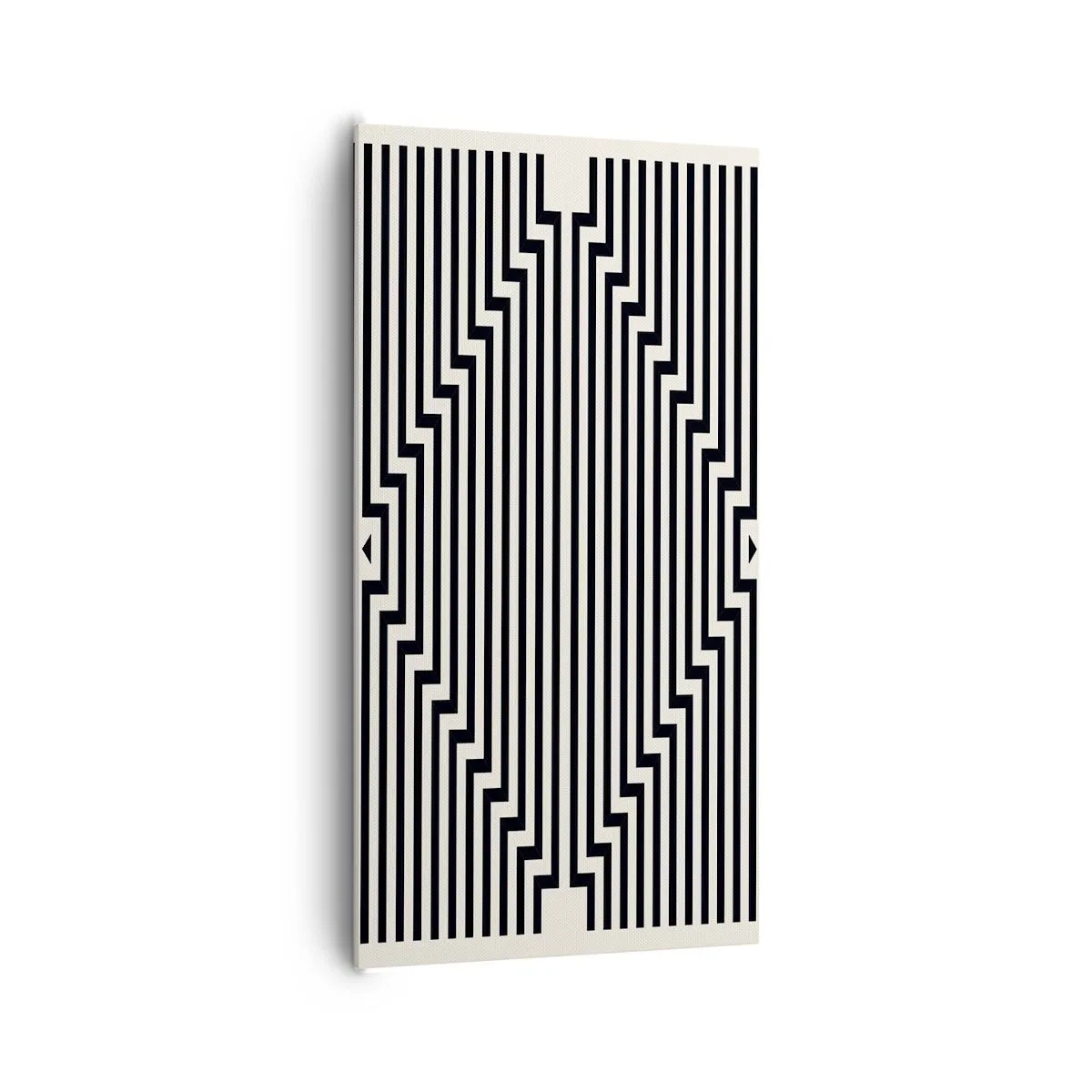 Bild auf Leinwand - Leinwandbild - Geometrische Illusion - 65x120 cm