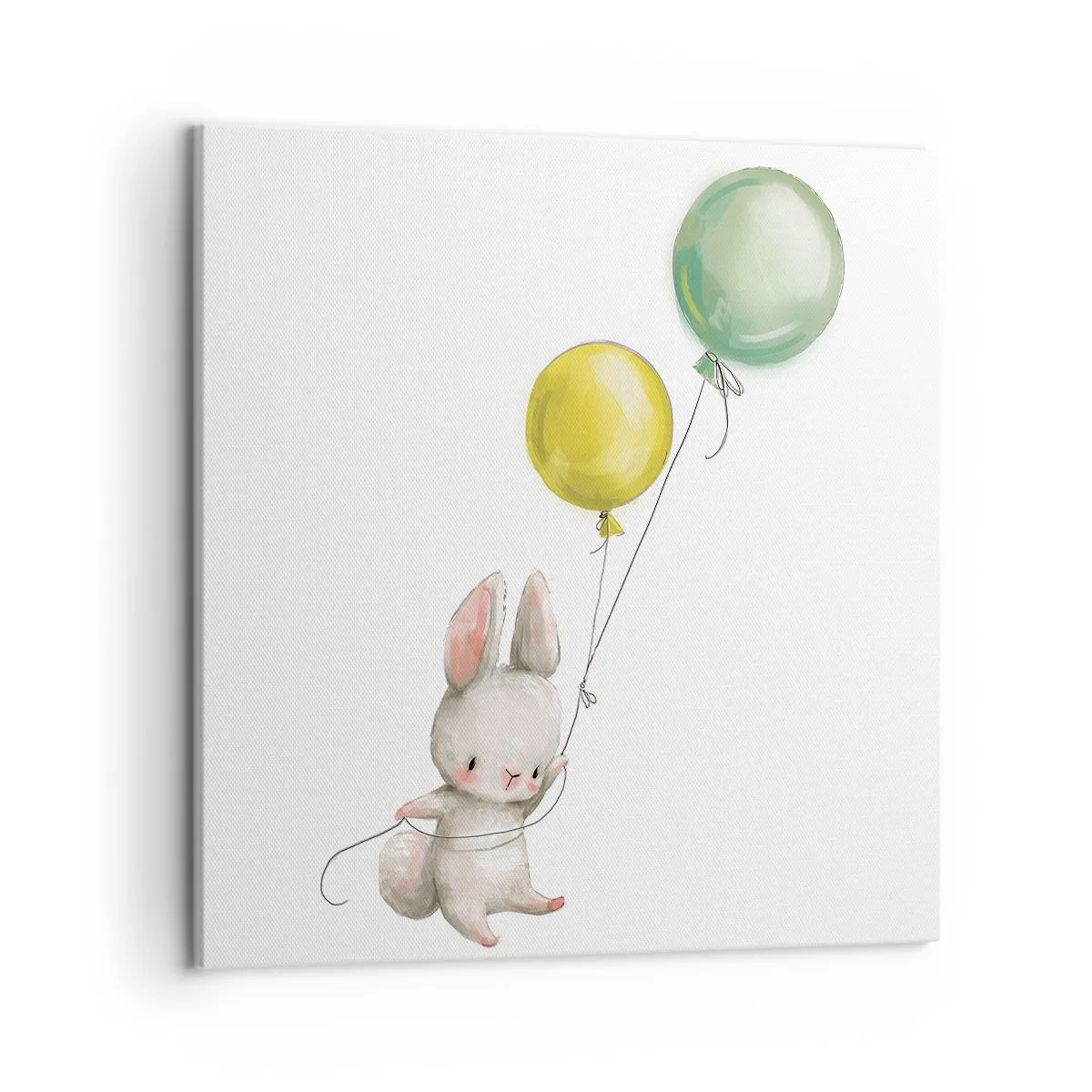 Bild auf Leinwand - Leinwandbild - Ich werde auch fliegen! - 50x50 cm