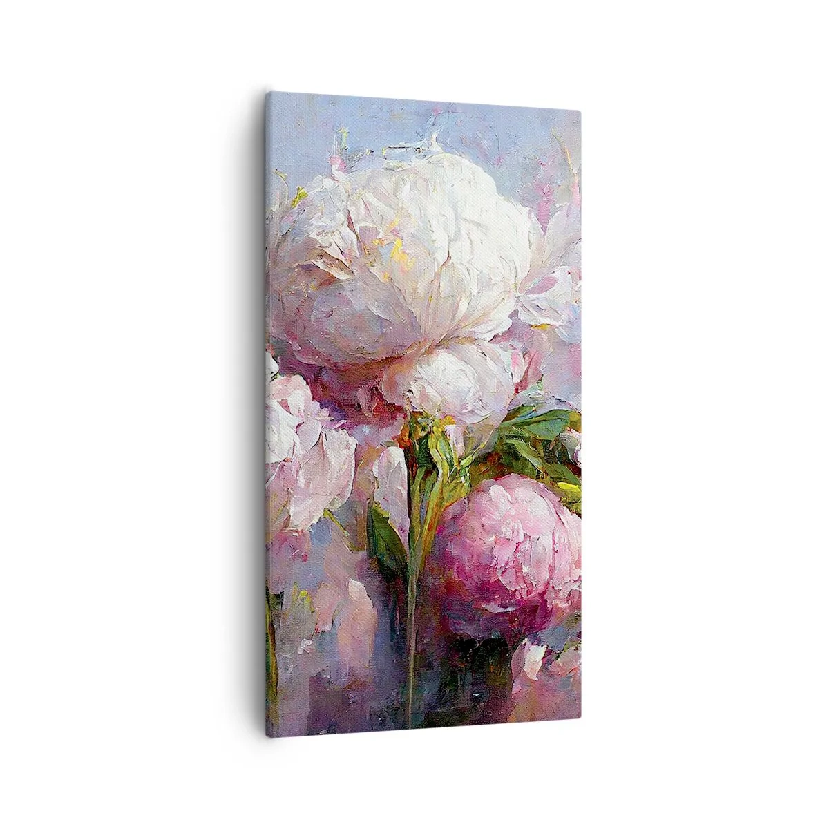 Bild auf Leinwand - Leinwandbild - Strauß voller Leben - 55x100 cm