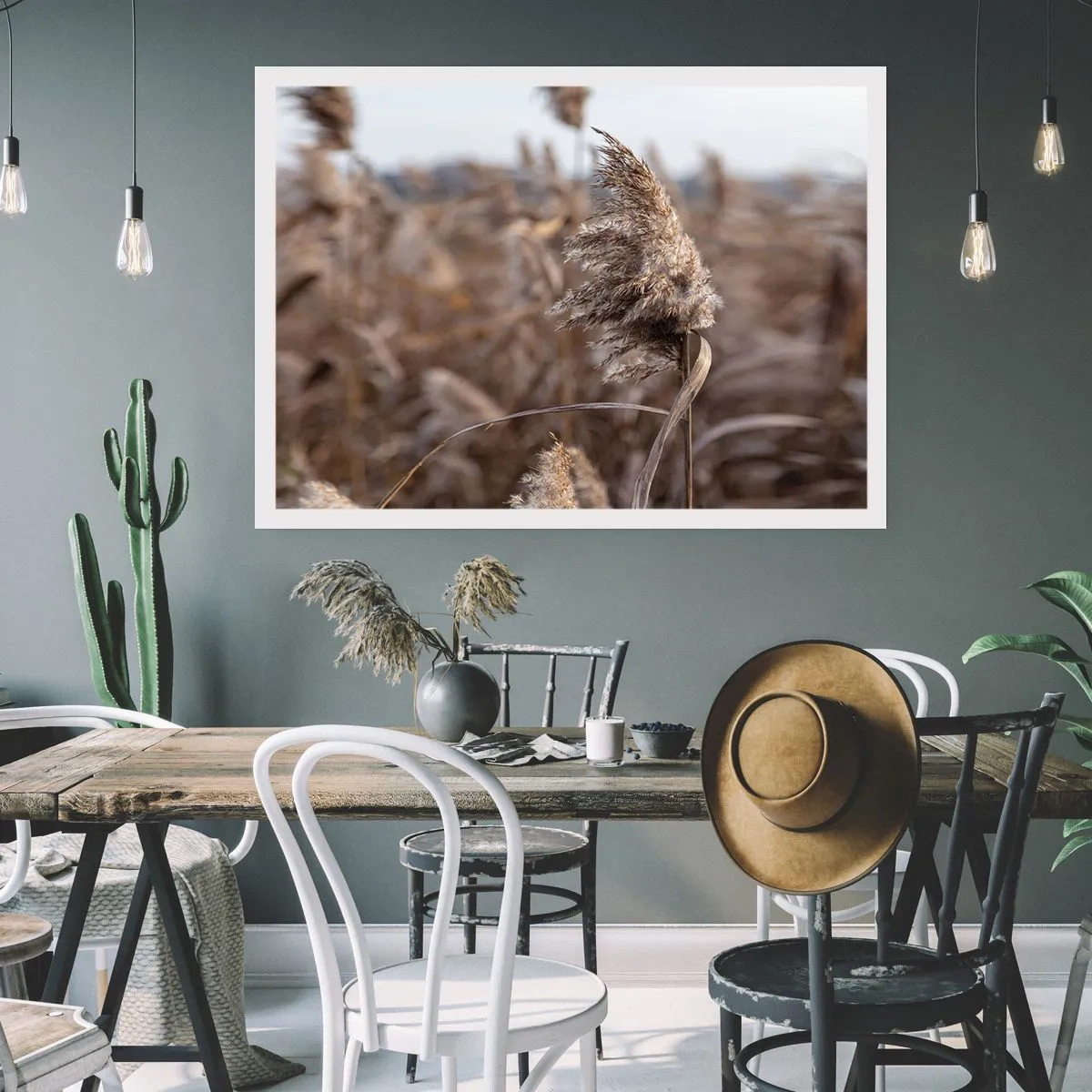 Poster - Zeit, mit dem Wind zu gehen - 50x40 cm