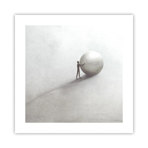 Poster - Das Spiel des Lebens - 40x40 cm