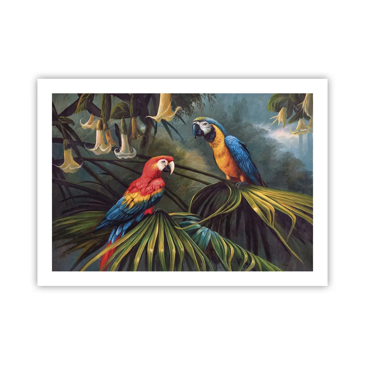 Poster - Romantik in den Tropen - 70x50 cm