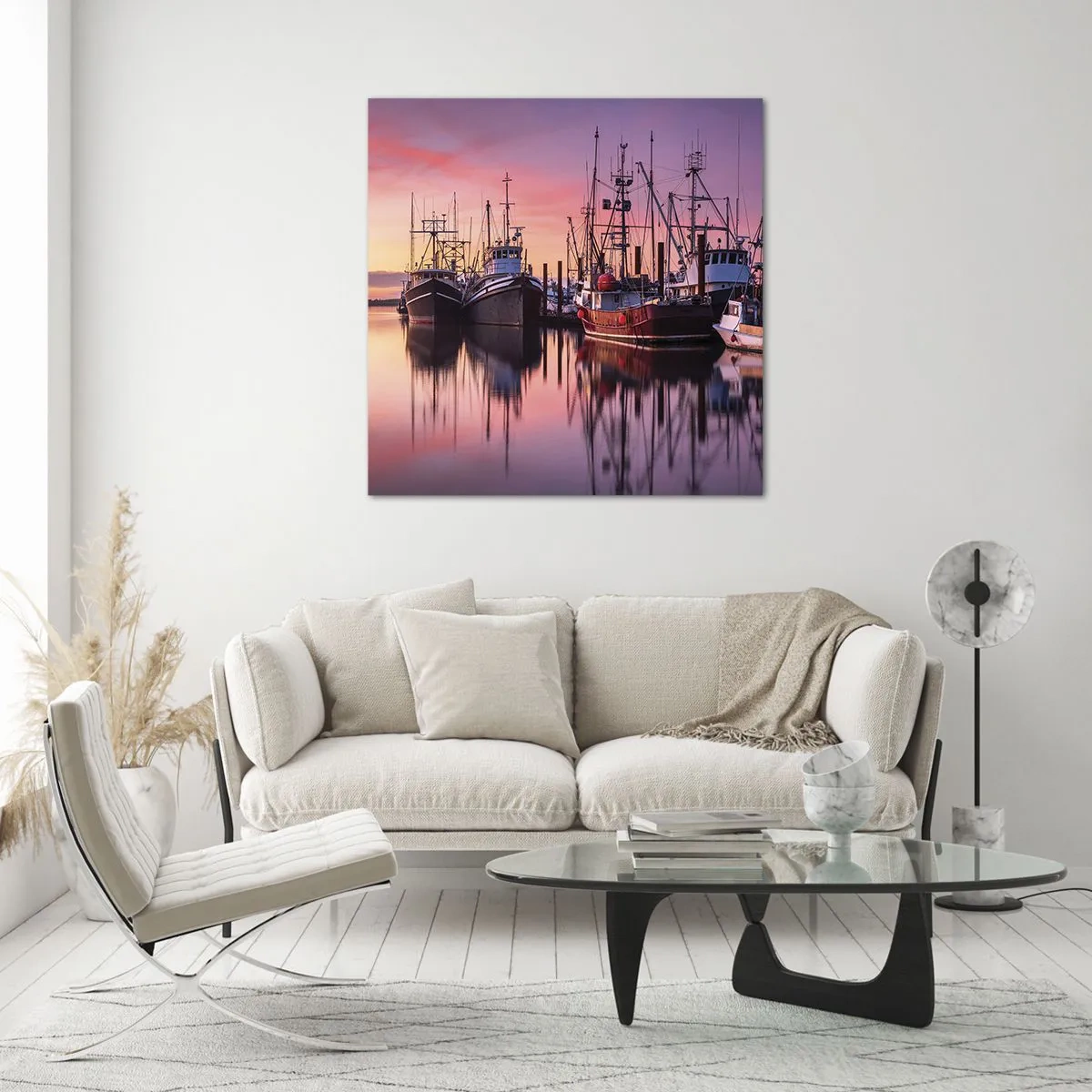 Glasbild - Bild auf glas - Vor dem nächsten Tag - 60x60 cm