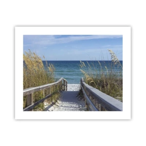 Poster - In der Sonne, im Wind - 50x40 cm