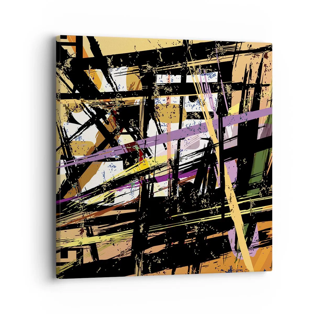 Bild auf Leinwand - Leinwandbild - Ein scharfer Schnitt - 40x40 cm