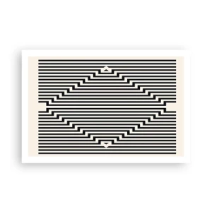Poster - Geometrische Illusion - 91x61 cm