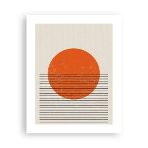 Poster - Immer die Sonne - 40x50 cm