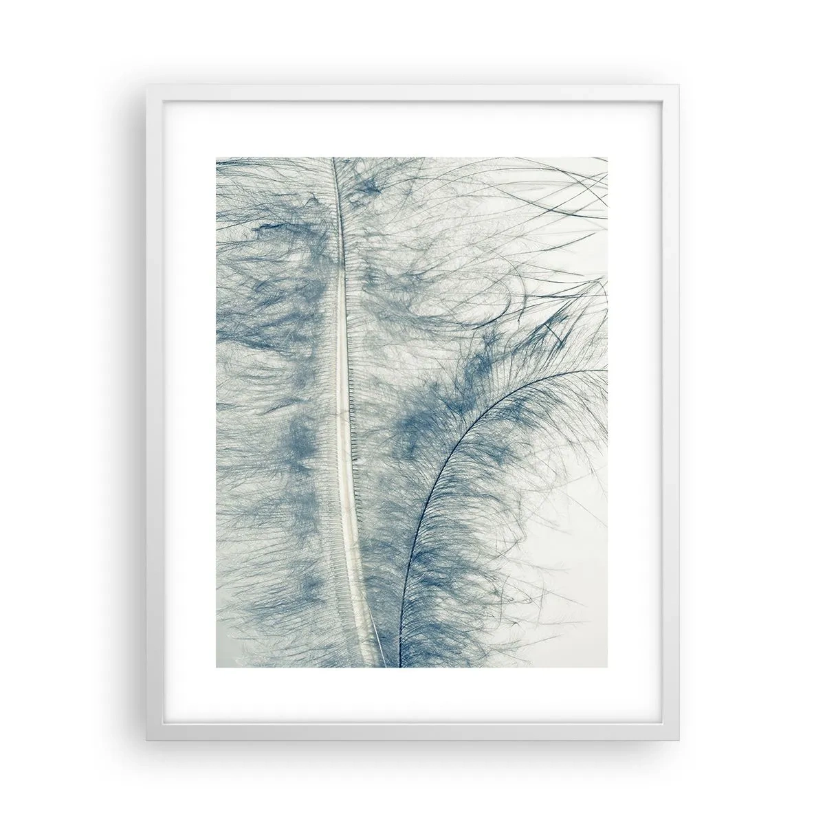 Poster in einem weißen Rahmen - Flüstern der Natur - 40x50 cm