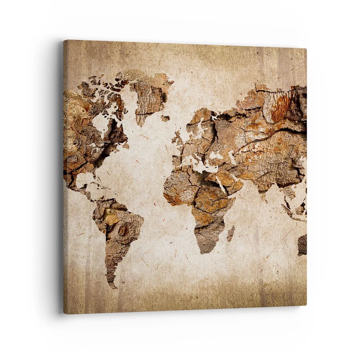 Bild auf Leinwand - Leinwandbild - Entdeckung der Welt - 40x40 cm