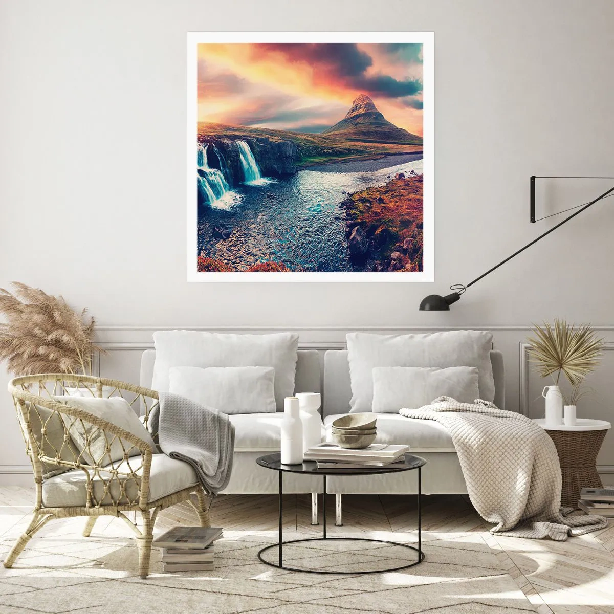 Poster - In der Majestät der Natur - 50x50 cm