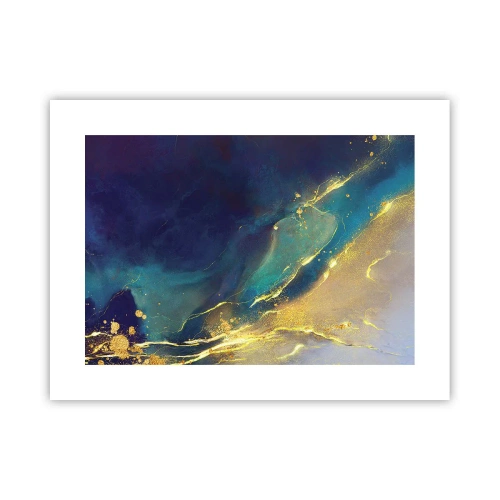 Poster - Der goldene Teich - 40x30 cm