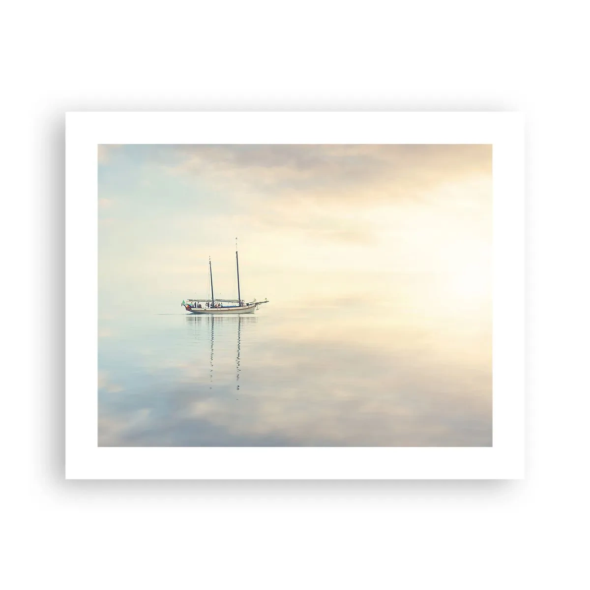 Poster - Im Meer der Stille - 50x40 cm