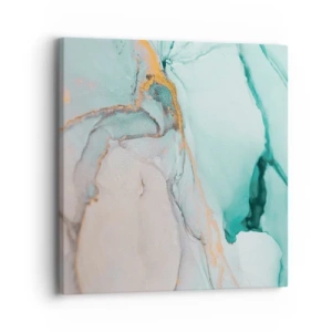 Bild auf Leinwand - Leinwandbild - Ein Tanz der Formen und Farben - 30x30 cm