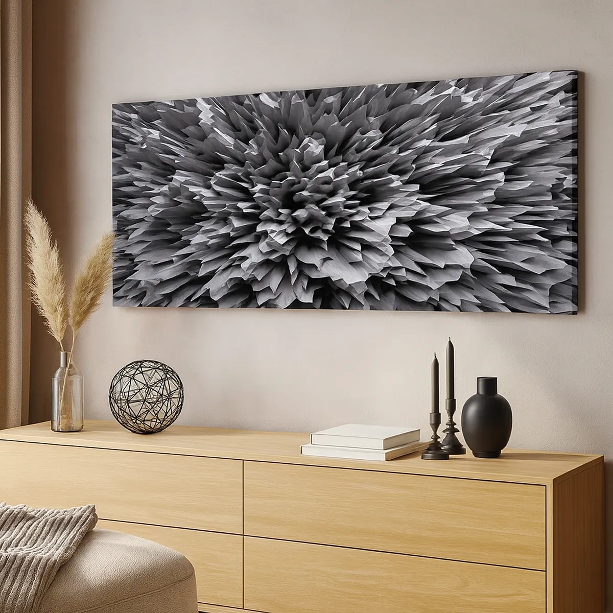 Bild auf Leinwand - Leinwandbild - Härter kann es nicht werden - 30x30 cm