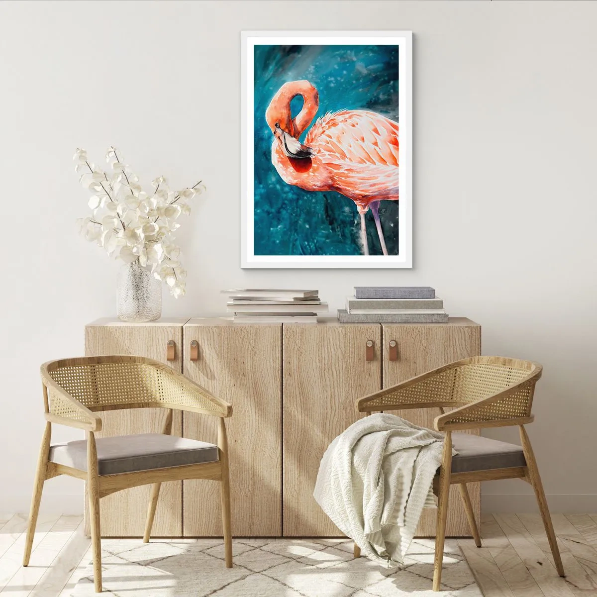 Poster in einem weißen Rahmen - Von Natur aus dekorativ - 61x91 cm