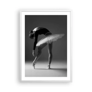 Poster in einem weißen Rahmen - Bella Ballerina - 50x70 cm