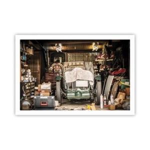 Poster - Zurück in die Vergangenheit - 91x61 cm