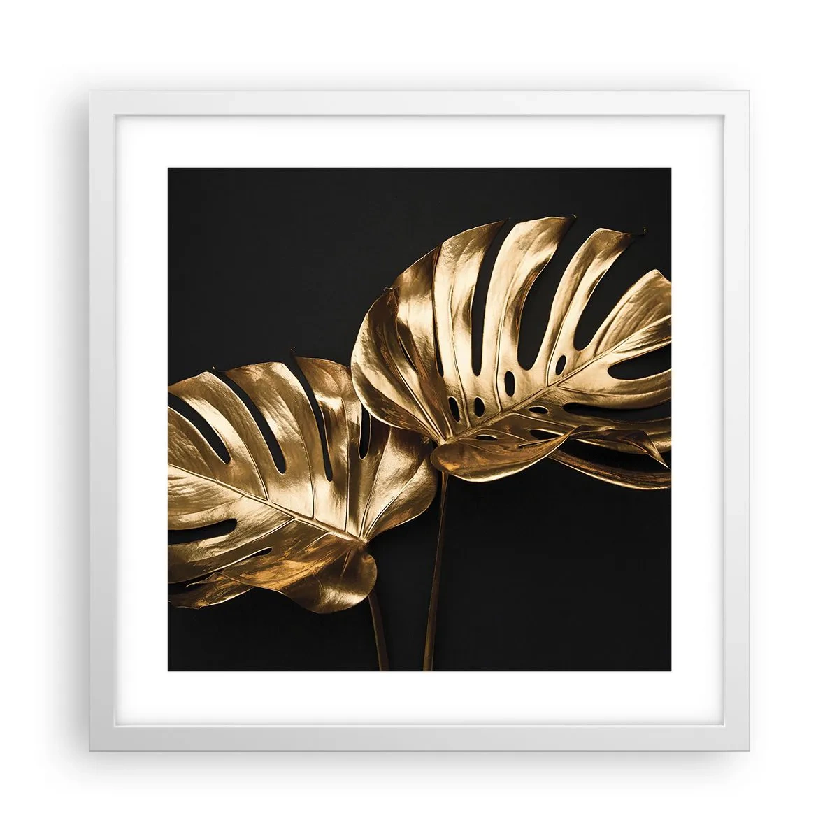 Poster in einem weißen Rahmen - Die Schätze der Natur - 40x40 cm