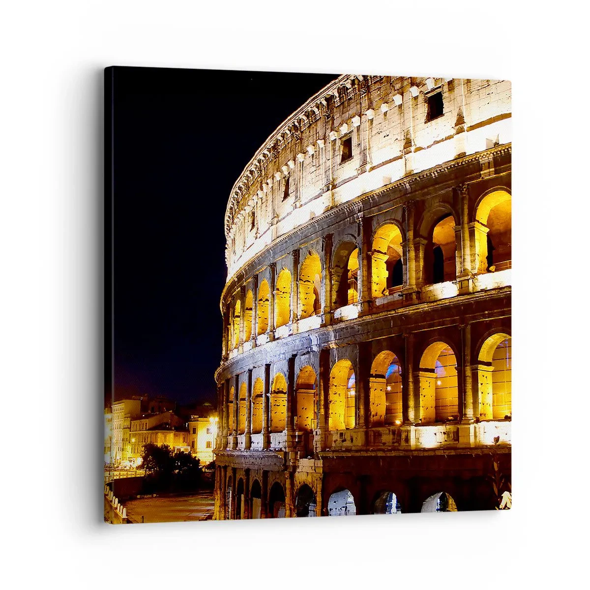 Bild auf Leinwand - Leinwandbild - Es ist Zeit, die Spiele zu beginnen - 30x30 cm