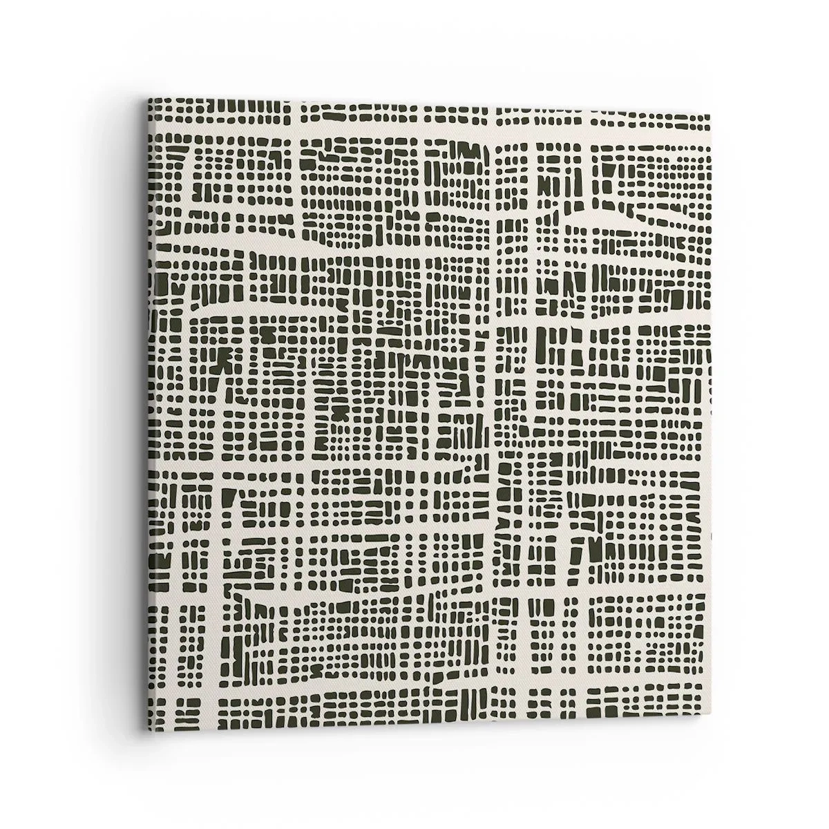 Bild auf Leinwand - Leinwandbild - Gewebte Komposition - 70x70 cm