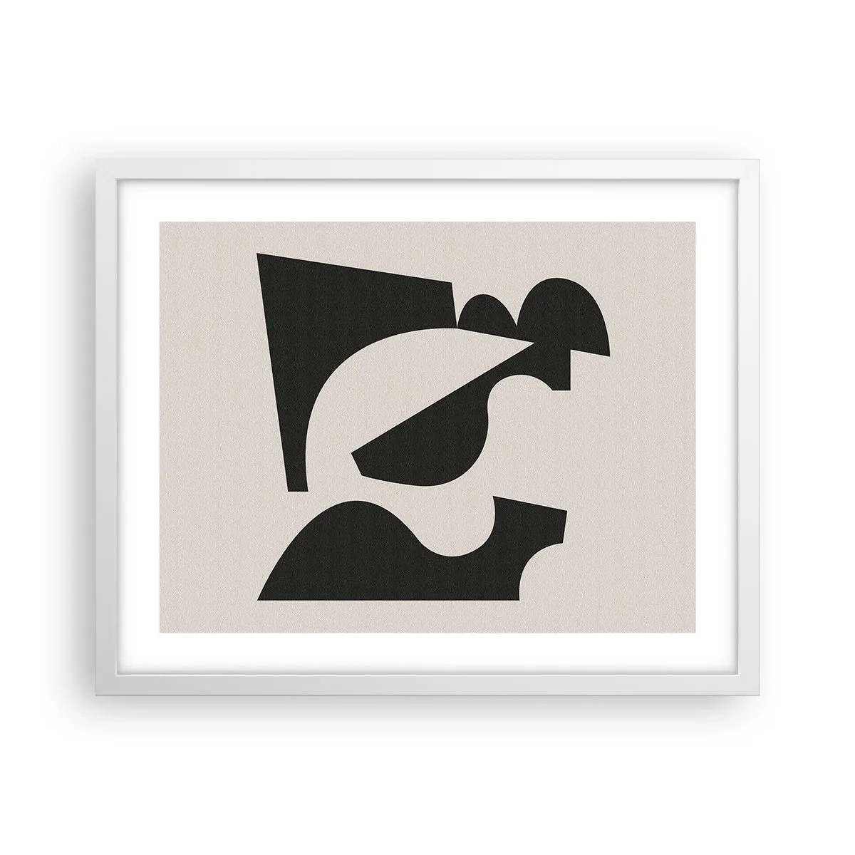 Poster in einem weißen Rahmen - Zum Selbstbauen - 50x40 cm
