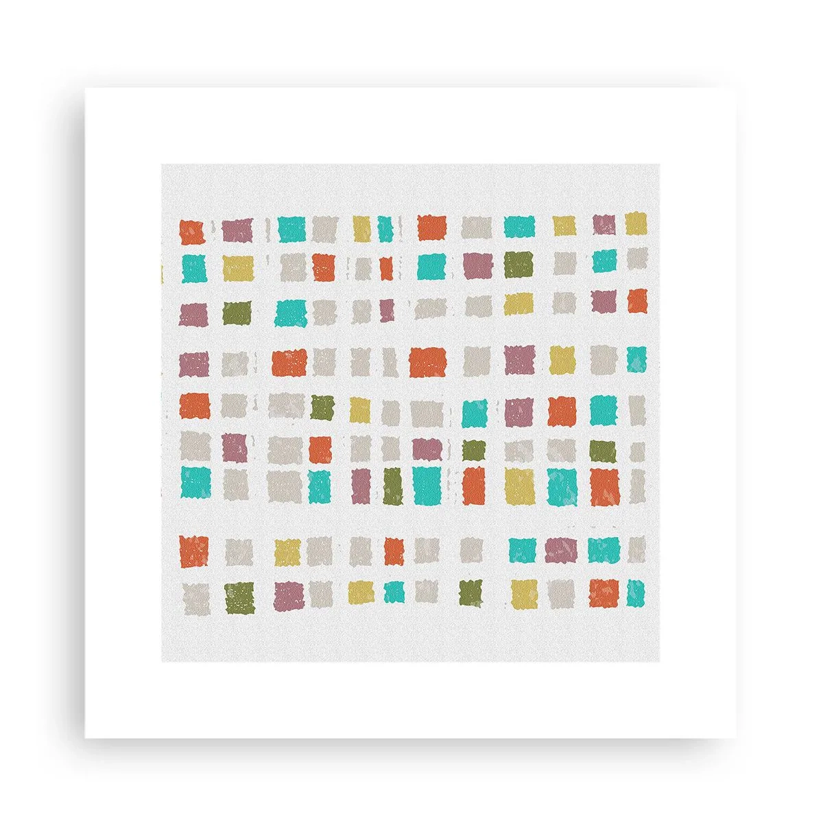 Poster - Unbekanntes Spiel - 30x30 cm