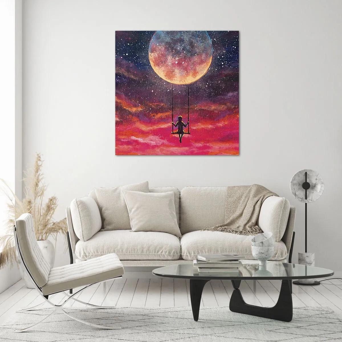 Glasbild - Bild auf glas - Traum - 70x70 cm