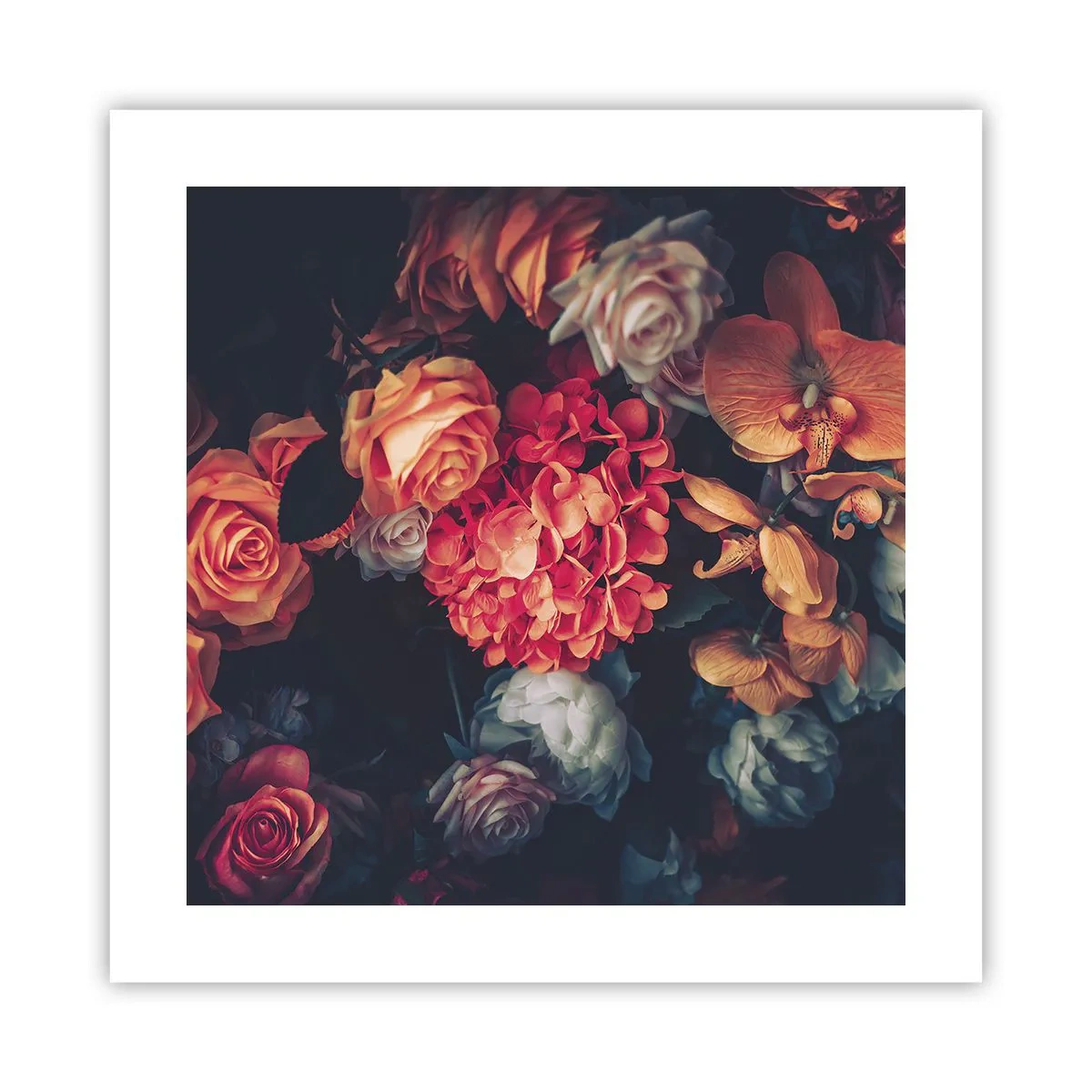 Poster - Wie bei den holländischen Meistern - 40x40 cm