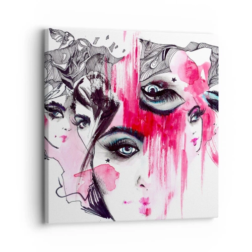 Bild auf Leinwand - Leinwandbild - , - 30x30 cm