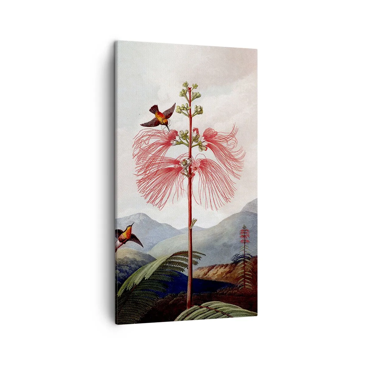 Bild auf Leinwand - Leinwandbild - In einem tropischen Paradies - 45x80 cm