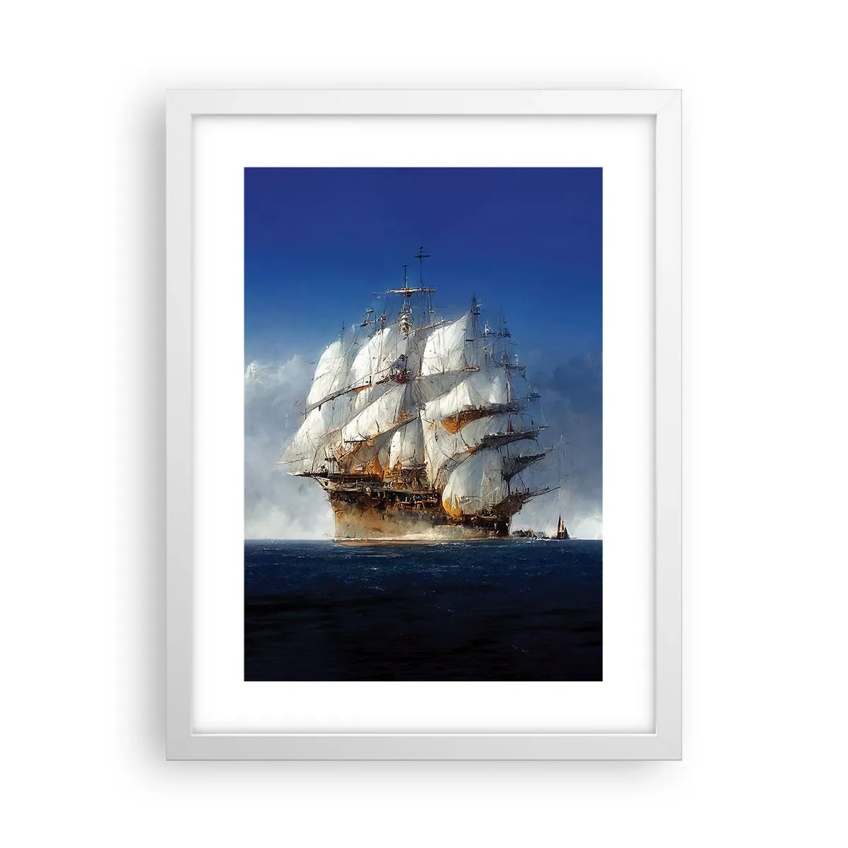 Poster in einem weißen Rahmen - Der große Ruhm! - 30x40 cm