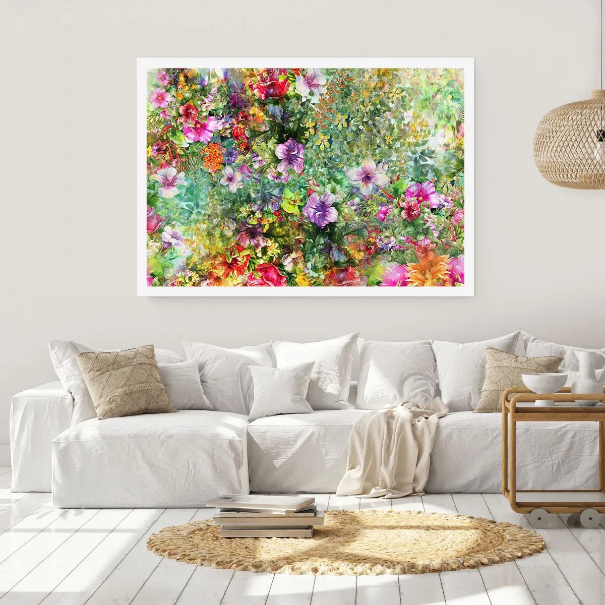 Poster - In Blumen für das Verderben - 50x40 cm