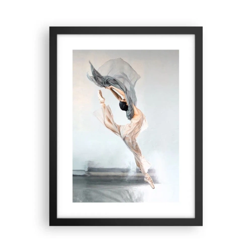 Poster in einem schwarzem Rahmen - Im Tanzrausch - 30x40 cm
