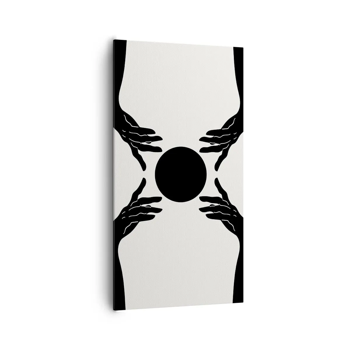 Bild auf Leinwand - Leinwandbild - Geheimes Zeichen - 65x120 cm