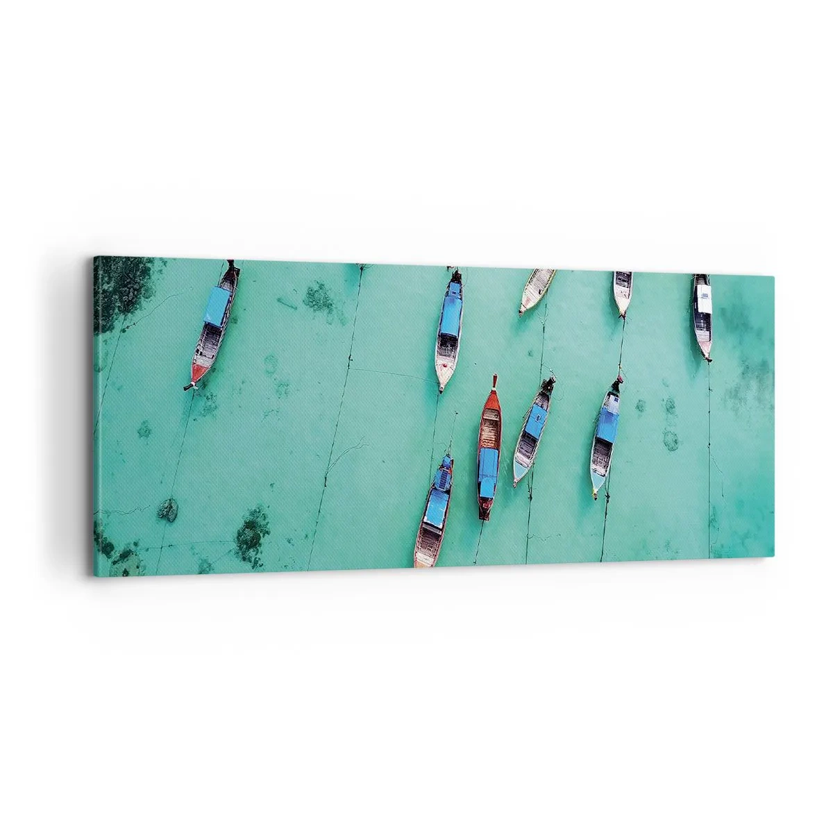 Bild auf Leinwand - Leinwandbild - In freudiger Erwartung - 100x40 cm