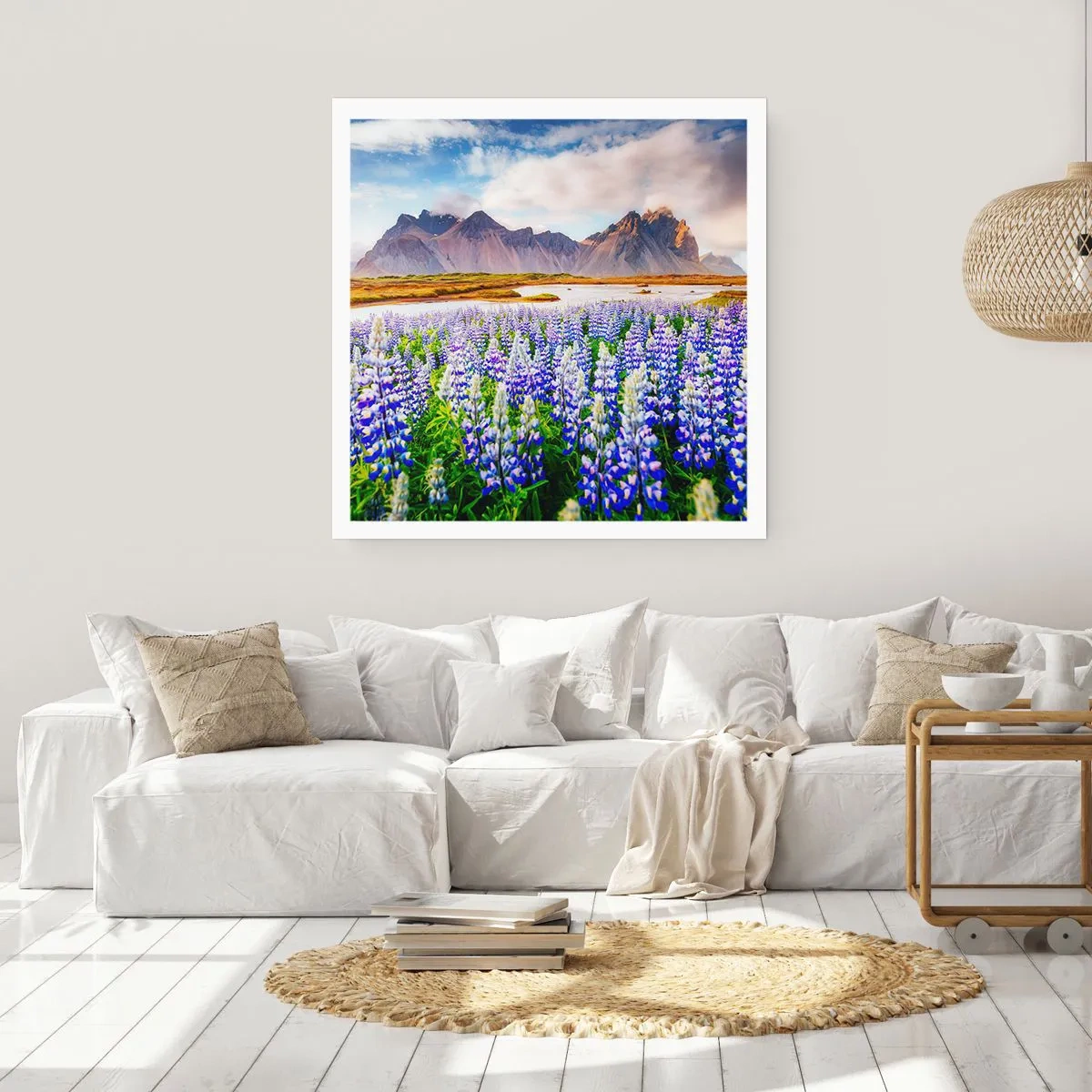 Poster - Kraft und Strenge neben Sanftmut - 60x60 cm