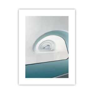 Poster - Bis zum Ende des Blaus - 30x40 cm