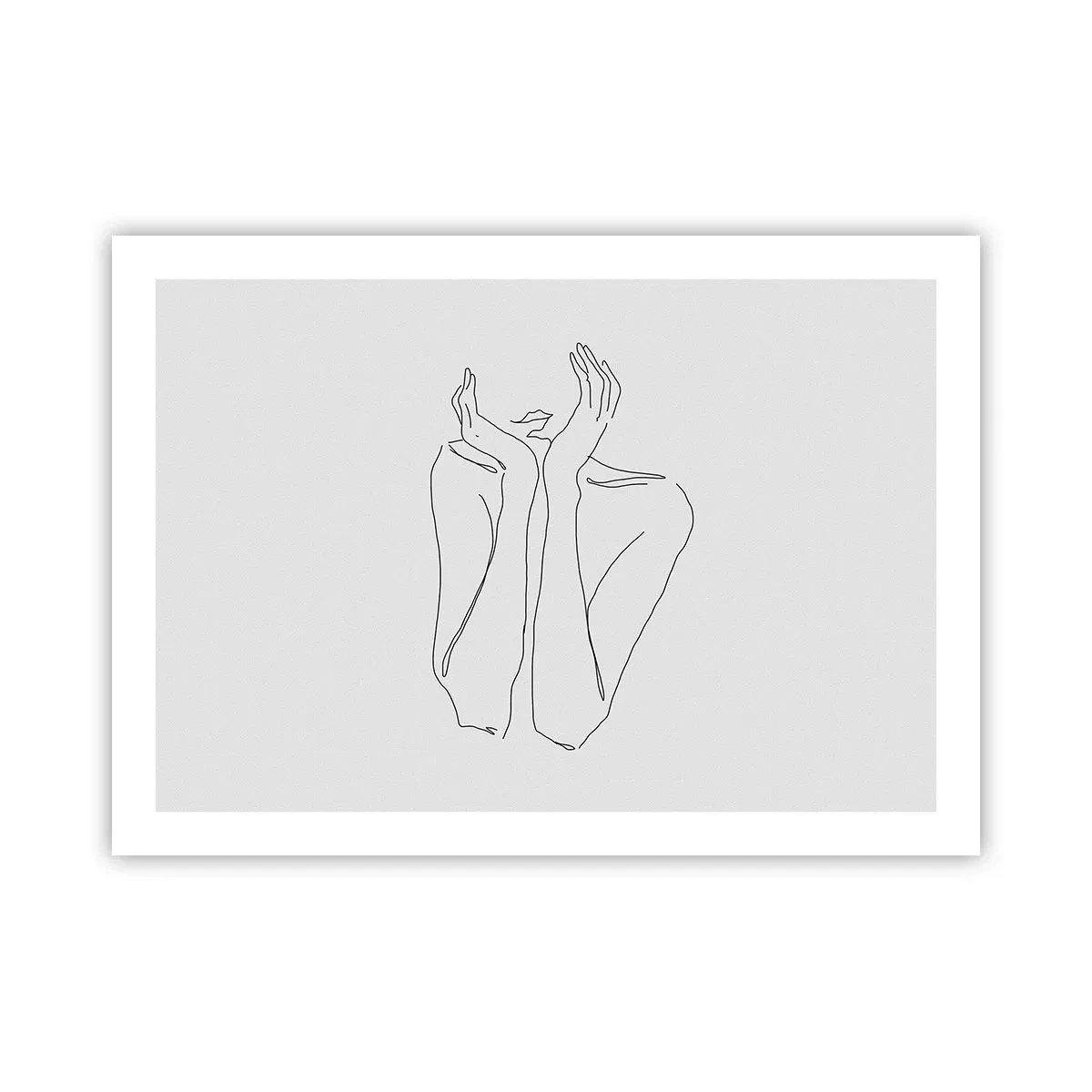 Poster - Wovon Mädchen träumen - 70x50 cm