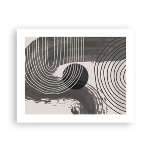 Poster - Oval gewinnt - 50x40 cm