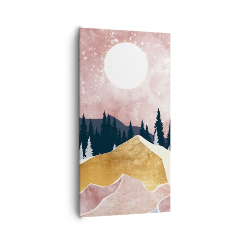 Bild auf Leinwand - Leinwandbild - Nachtwache - 65x120 cm