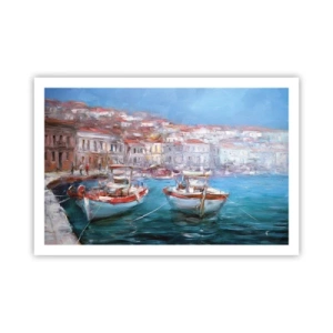 Poster - Italienische Bucht - 91x61 cm