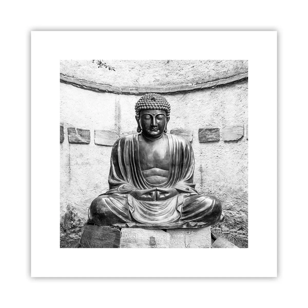 Poster - An der Quelle des Friedens - 30x30 cm
